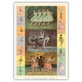 thumbnail image 1 of Ballet - Sleeping Beauty - Swan Lake - Le Beau Danube - Vintage Dance Poster c.1959 - Master Art Print 10in x 14in, 1 of 4