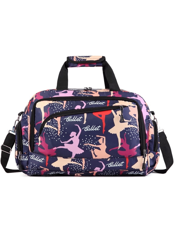 Ballet Sports Tote Bag for Women, Teens, Girls, Travel Carry-On Bag