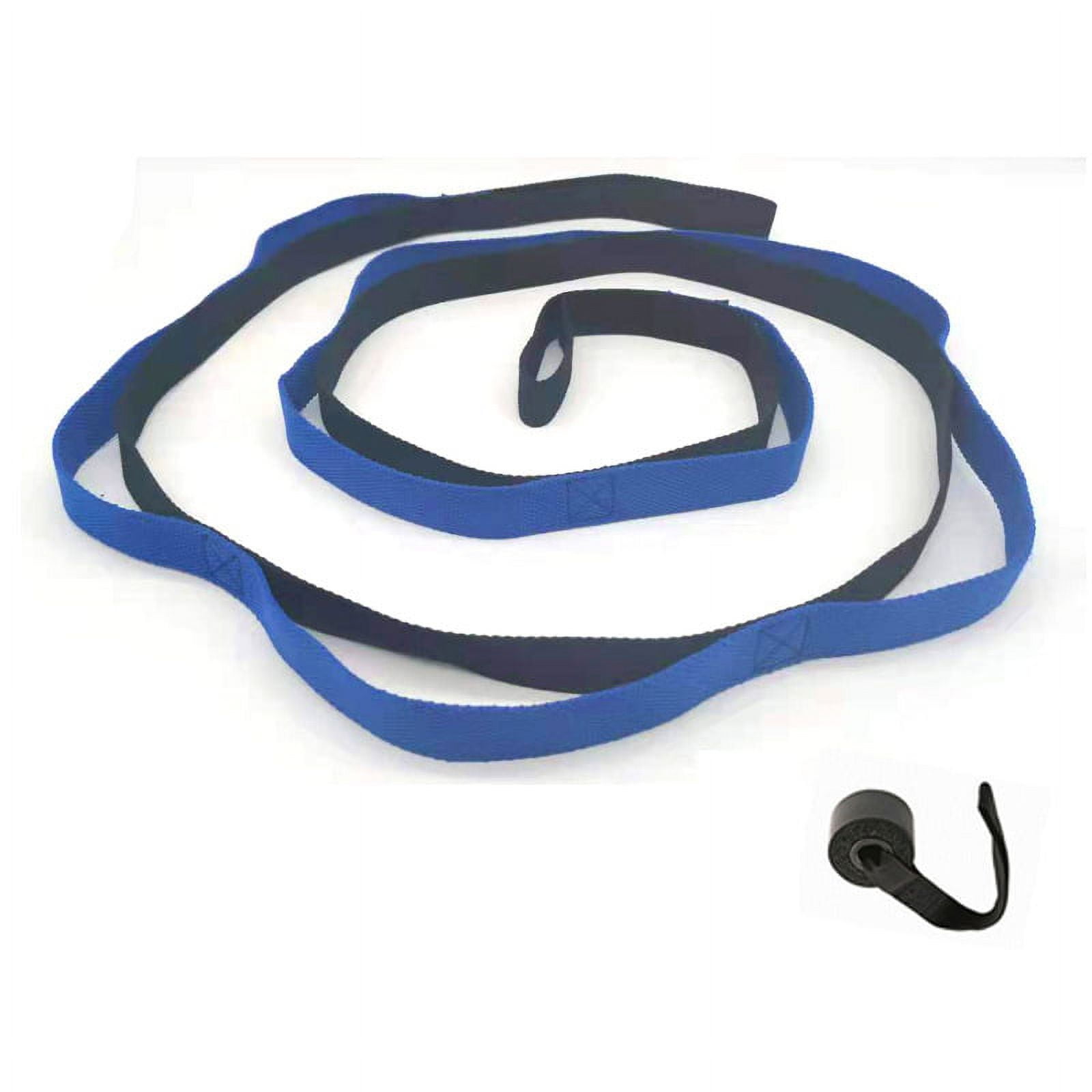 7 Ring Stretch and Resistance Exercise Band by FOMI Back, Foot