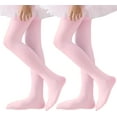 thumbnail image 1 of Ballet Tights for Girls 90D Footed Dance Tights Toddler Ultra Soft School Stockings Kids Leggings 3T-14 Years Old, 1 of 1