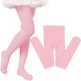 thumbnail image 1 of Ballet Tights for Girls Cute Dance Stretchy Leggings Toddler Girls Fall Winter Comfy Soft Tights Yoga Athletic Pantyhose, 1 of 8