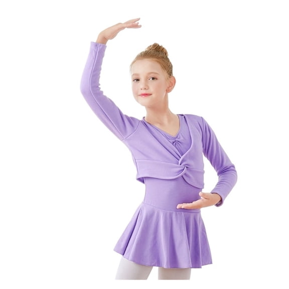 Ballet Top Ballet Jersey Girls Dance Top Ballet Gymnastics Jacket Dance Top Coat Kids Wrap Top