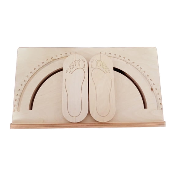 Ballet Training Board Leg Strength Enhancer Dance Rotary Board Wood Material for Home Studio Beginners