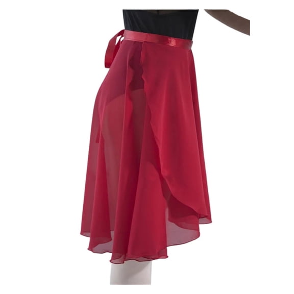 Ballet Tutu Skirt Chiffon Ballet Skirts Women Lyrical Up Ballet Wrap Scarf Ballerina Dance