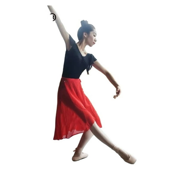 Ballet Tutu Skirt Chiffon Ballet Skirts Women Lyrical Up Ballet Wrap Scarf Ballerina Dance
