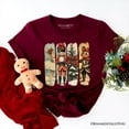thumbnail image 1 of Ballet and Nutcracker Christmas T‑Shirt, Coquette Bow and Mouse Vintage Holiday Tee, 1 of 8