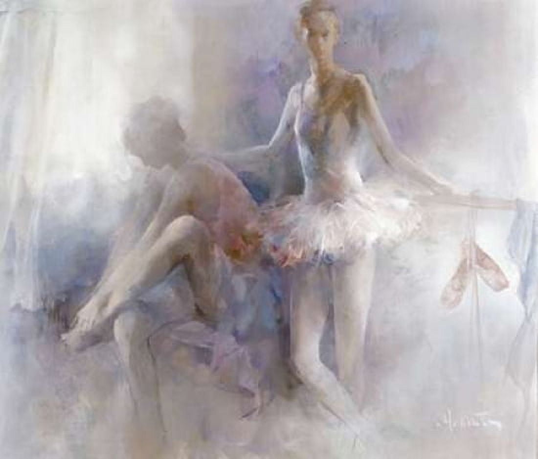 Ballet-girls Canvas Art - Willem Haenraets (24 x 24)