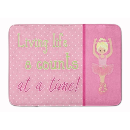 Ballet in 8 Counts Blonde Machine Washable Memory Foam Mat
