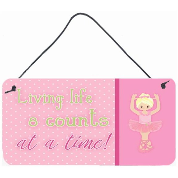 Ballet in 8 Counts Blonde Wall or Door Hanging Prints