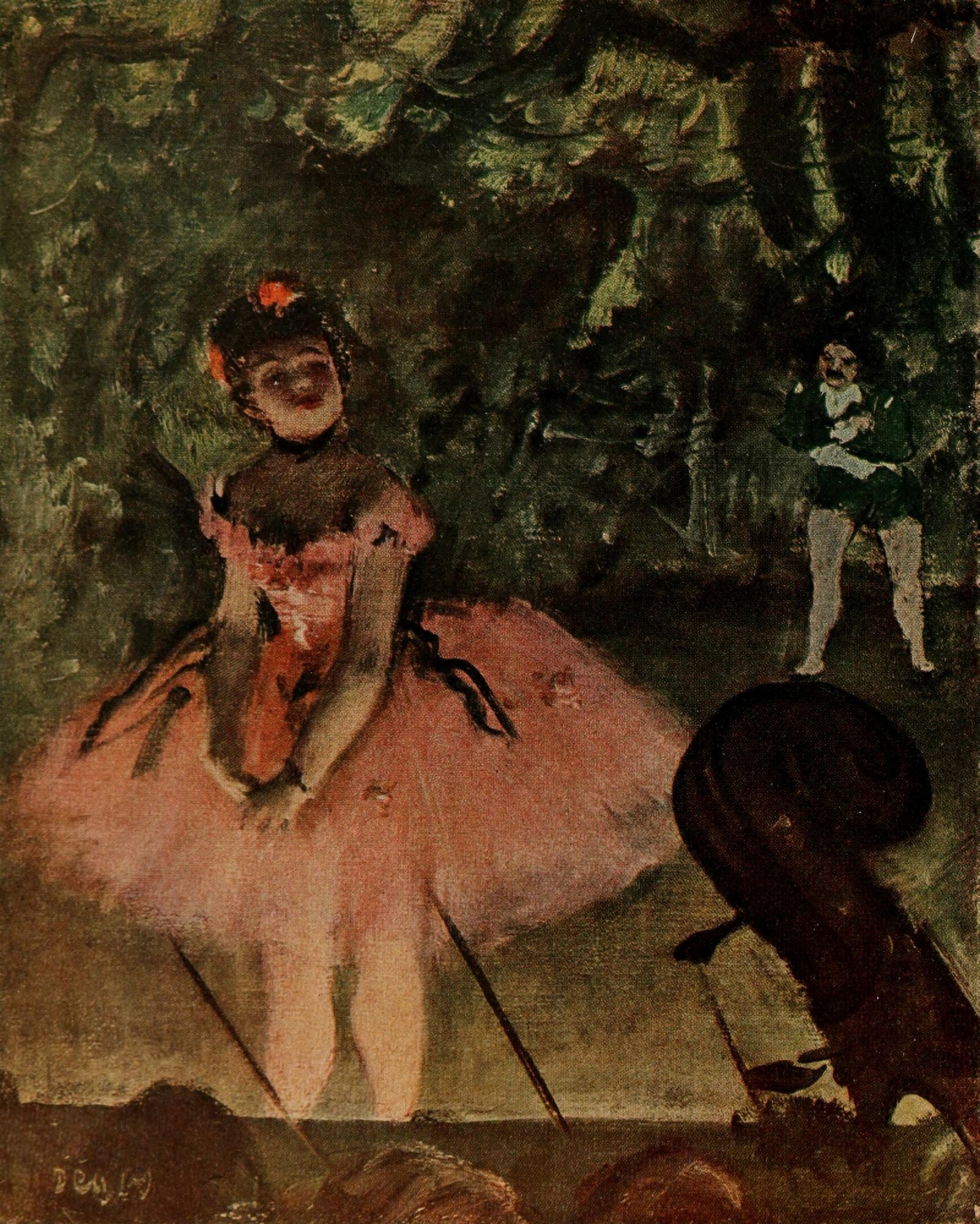 Ballet scene Canvas Art - Edgar Degas (18 x 24)