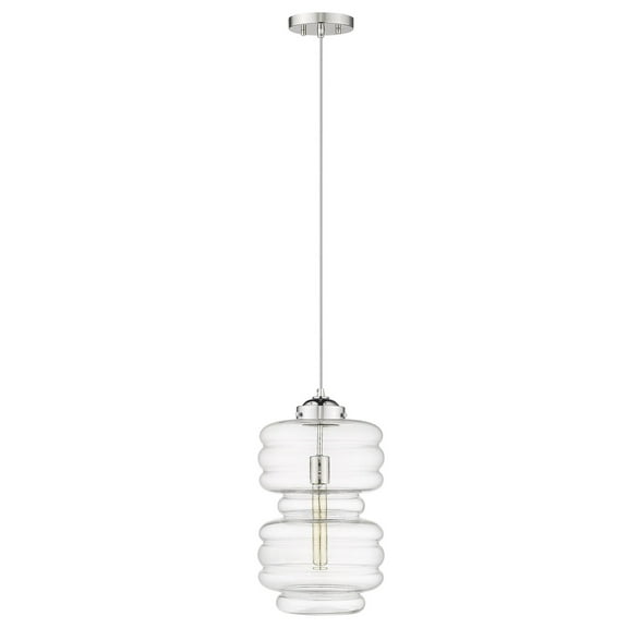 Ballina 1-Light Polished Nickel Mini-Pendant
