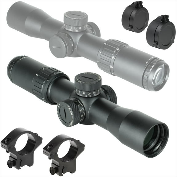 Ballista Falcon Flex 2-7x32 Crossbow Scope Adjustable Magnification and Illuminated Reticle