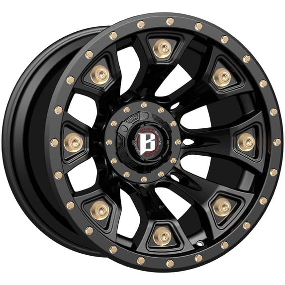 Ballistic 976 Warhammer 20x9 5x135/5x5.5" +0mm Black/Bronze Wheel Rim 20" Inch