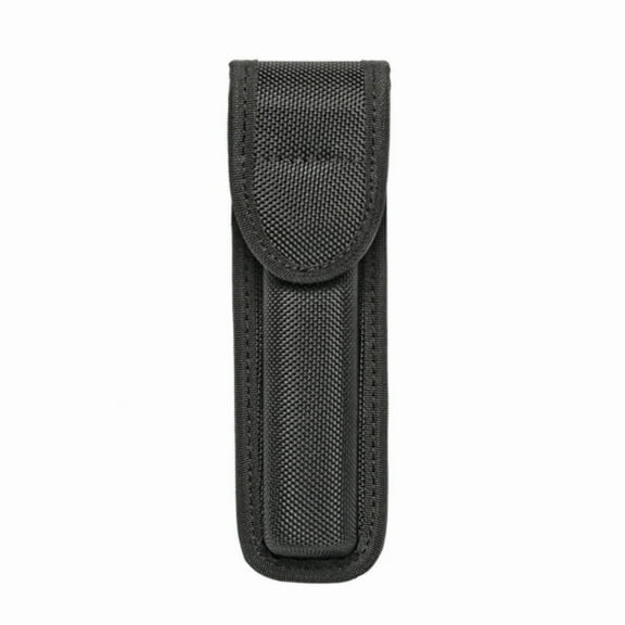 Hero's Pride Ballistic Flashlight Holder, Compact, Closed Top, Fits 5.9" Lights (Fits 2-1/4 Belt)