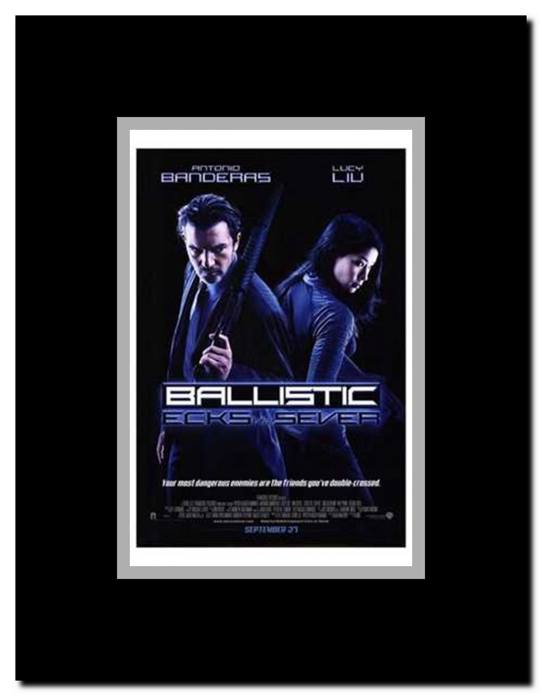 Ballistic: Ecks Vs Sever Framed Movie Poster