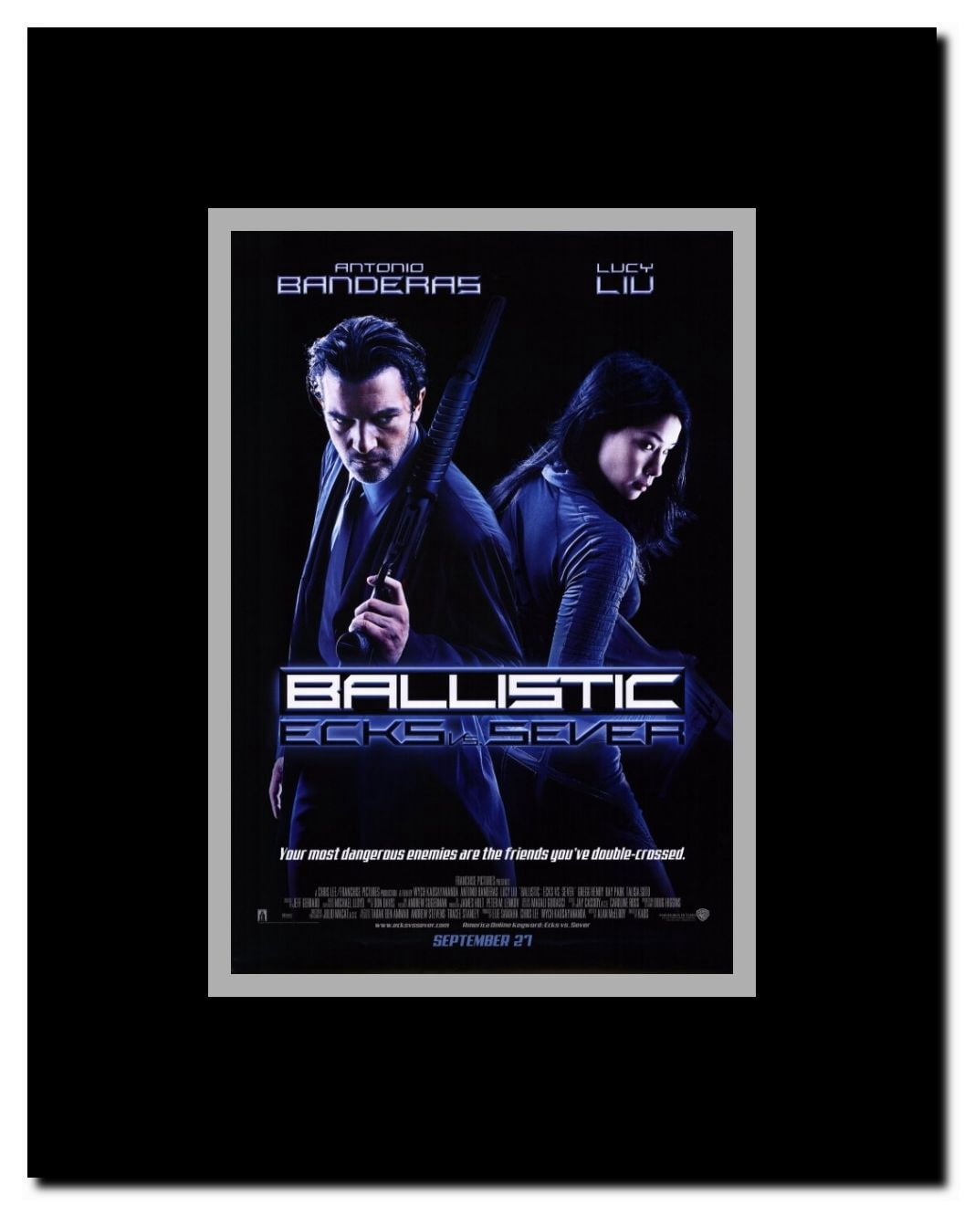 Ballistic: Ecks Vs. Sever Framed Movie Poster