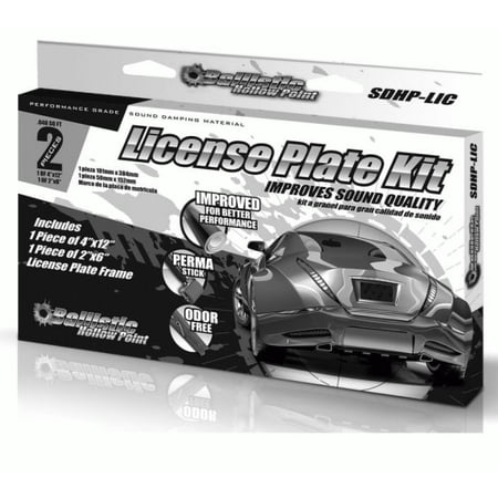 Ballistic SDHP-LIC Hollow Point Series License Plate Kit