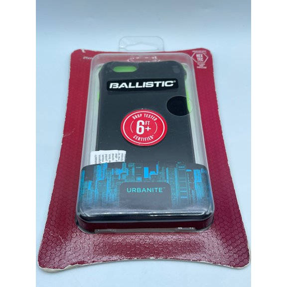 Ballistic Urbanite Glow Series Case for Apple iPhone 6, Black/Green