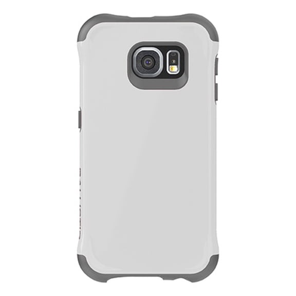 Ballistic Urbanite Series - Back cover for cell phone - white, charcoal - for Samsung Galaxy S6