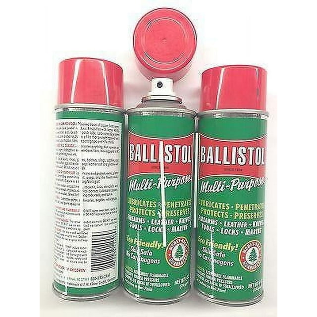 Ballistol Multi Purpose Lubricant Gun Cleaner 2 Pack with Free Spray