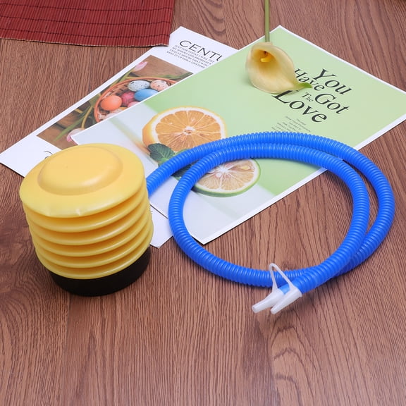 ULTNICE Foot Pump for Inflatables Manual Air Pump for Inflatable Toys Plastic 1Pack