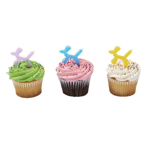 Balloon Animals Cupcakes