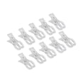 thumbnail image 1 of Balloon Arch Clips, Windproof Anti-slip Clear Plastic Clips, Pack of 10 Pieces, for DIY Birthday Wedding Baby Shower Holiday Party Garland Decoration and Outdoor Clothes Drying, 1 of 5