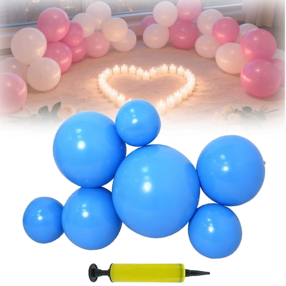 Balloon Arch Kit, Reusable Balloon Garland, Inflatable Balloon Garland Arch Kit, 7 Linked PVC Balloons, Quick Inflate & Easy Setup for Birthdays, Weddings & Events