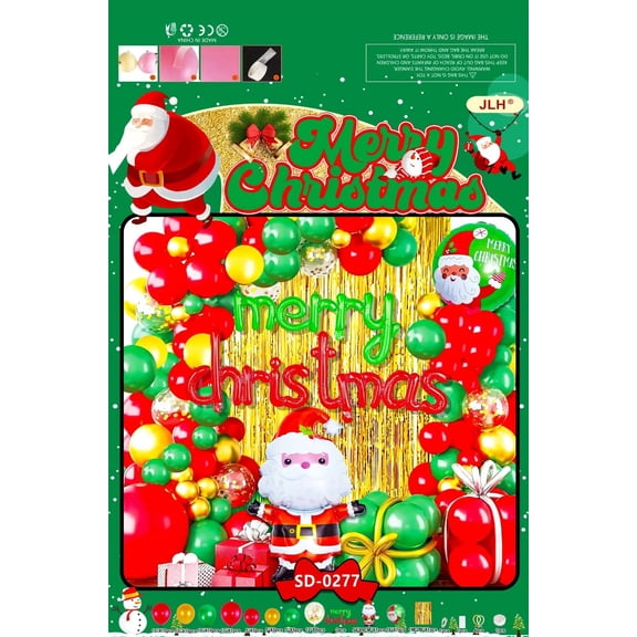 Balloon Arch Set - Santa's Grotto F07M2-18 SD-0277