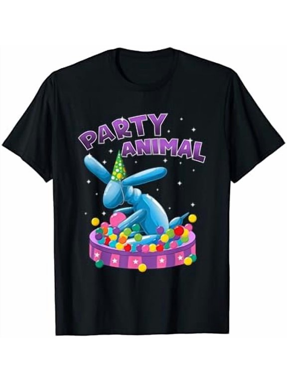Balloon Artist Cute Balloon Animal Dog Birthday Party T-Shirt