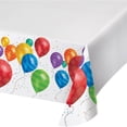 thumbnail image 1 of Balloon Blast Plastic Tablecloth, 1 of 2