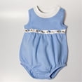 thumbnail image 1 of Balloon Bodysuit - Light Blue, 6-9 months, 1 of 1