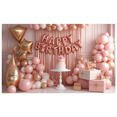 thumbnail image 1 of Balloon Decoration Banner Cake Decoration Party Backdrop Crown Decoration for Birthday Party Kids Celebration Indoor Decoration, 1 of 9
