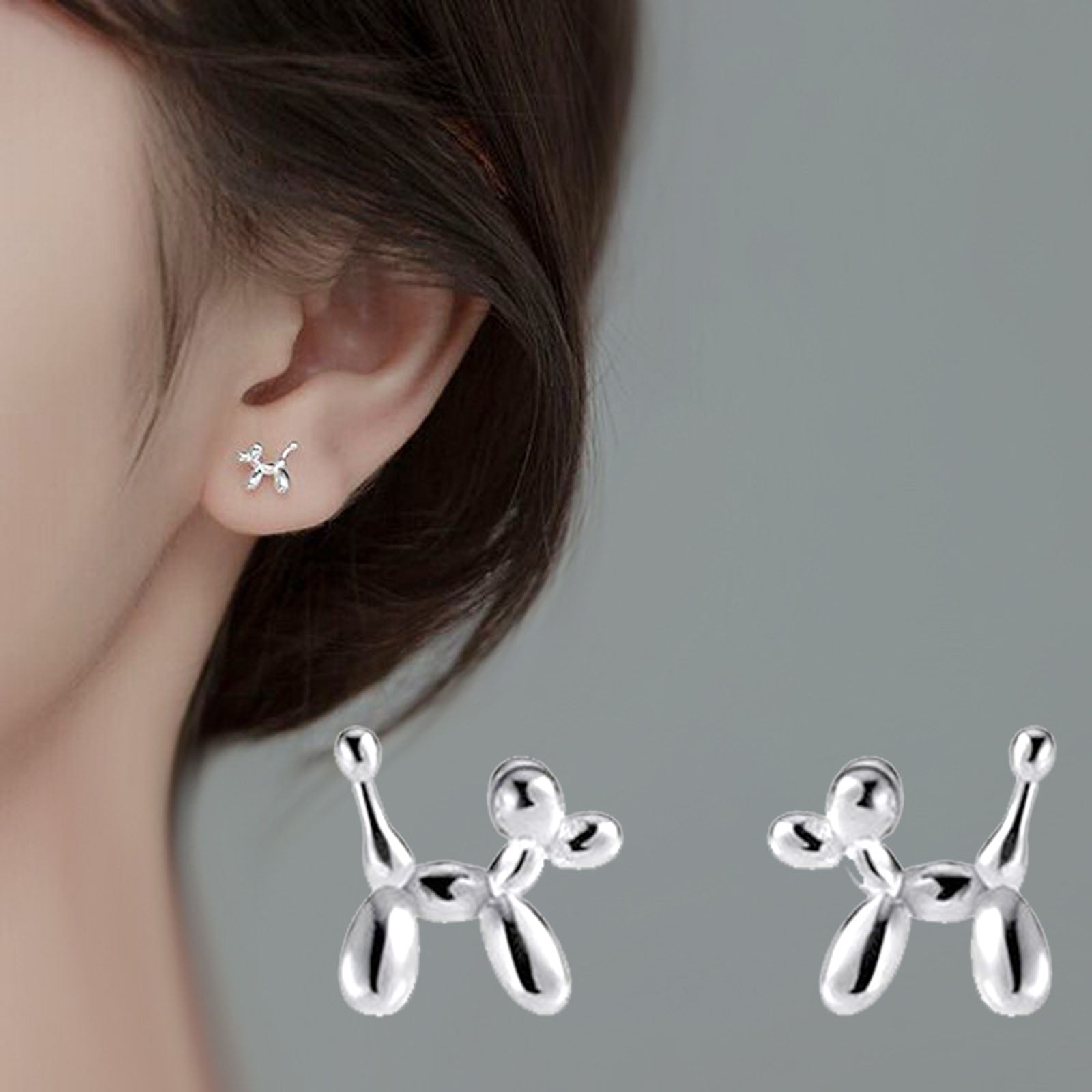 Balloon dog earrings sale