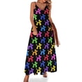 thumbnail image 1 of Balloon Dogs Galore! Sleeveless Dress Women's Evening Dress Womans Clothing, 1 of 9