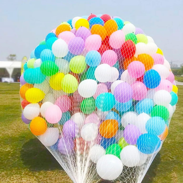 【DISCERNMENT】NP ghetto balloon PT White Balloon Drop Net 1PCS, Balloon Drop Bag,Balloon