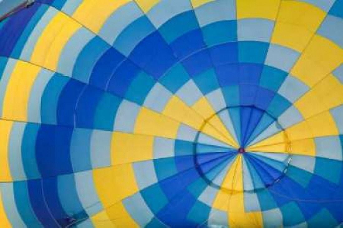 Balloon Festival II Canvas Art - Kathy Mahan (12 x 18)