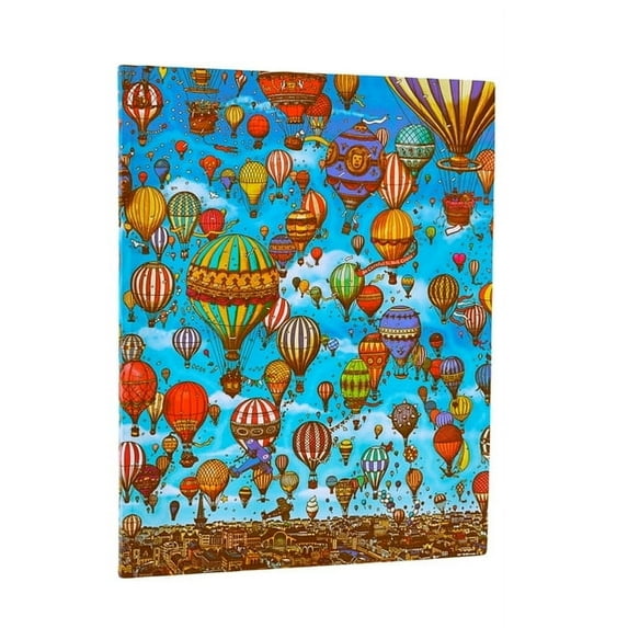 Balloon Festival Ultra Unlined Softcover Journal, 176pg, 100gsm by Paperblanks (Pierre the Maze Detective), (Hardcover)