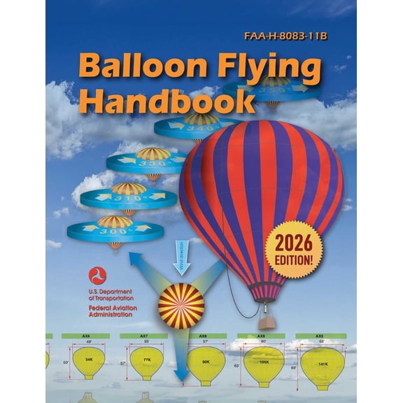 Balloon Flying Handbook (2026): Faa-H-8083-11b, (Paperback)