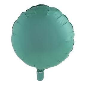 Balloon-Foil-Circle-18"x18"-Matte Teal