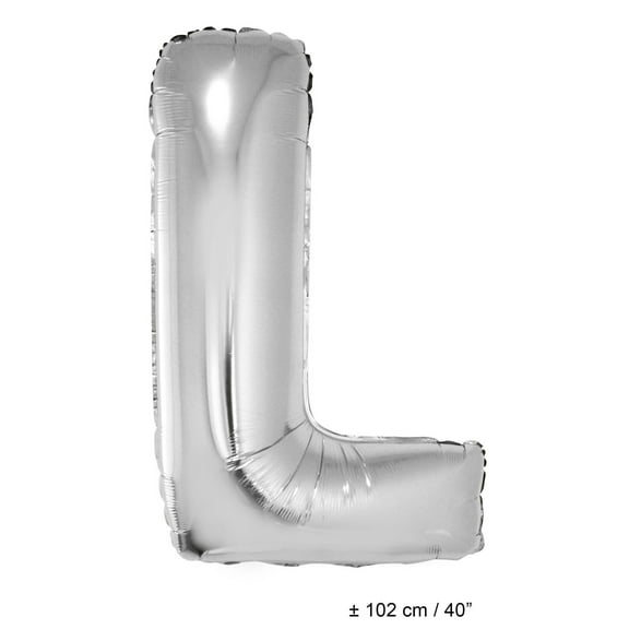 Balloon-Foil-Letter L-40"-Slv