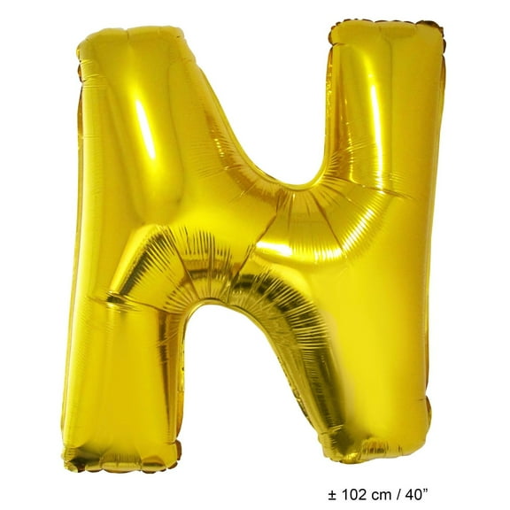 Balloon-Foil-Letter N-40"-Gld