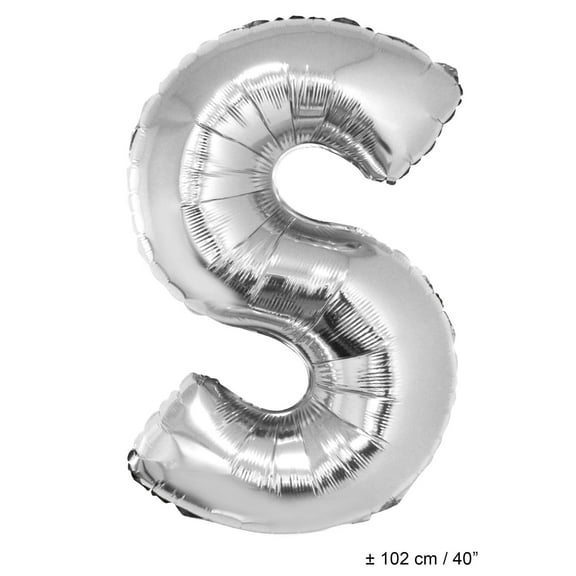Balloon-Foil-Letter S-40"-Slv