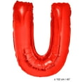 thumbnail image 1 of Balloon-Foil-Letter U-40"-Red, 1 of 1