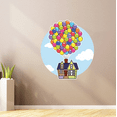 thumbnail image 1 of Balloon House Up Movie Cartoon Characters Decors Wall Sticker Art Design Decal for Girls Boys Kids Room Bedroom Nursery Kindergarten House Home Decor Stickers Wall Art Vinyl Decoration (40x40 inch), 1 of 3