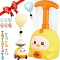Balloon Launcher Toy Set – 2-in-1 Animal Air Powered Balloon Car, Races ...