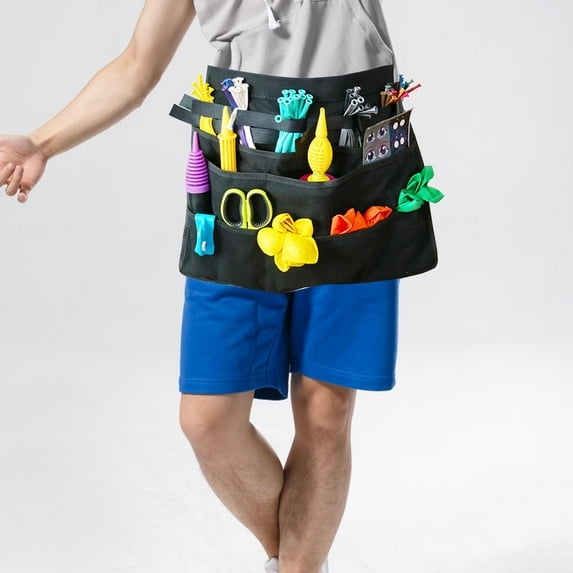 Balloon Organizer Bag Portable Professional Sturdy Multifunctional Adjustable Balloon Apron Durable for Party Wedding Prom Festival