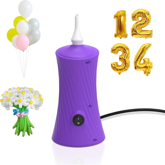 Balloon Pump Electric Air for Long Inflator Blower Machine Birthday Party Celebration Balloon Decoration Twity Animal