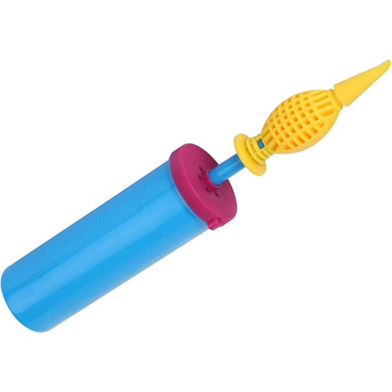 Balloon Pump Hand Held, Two-Way Dual Action Inflator Air Pump Compressor for Balloons 1 Pack