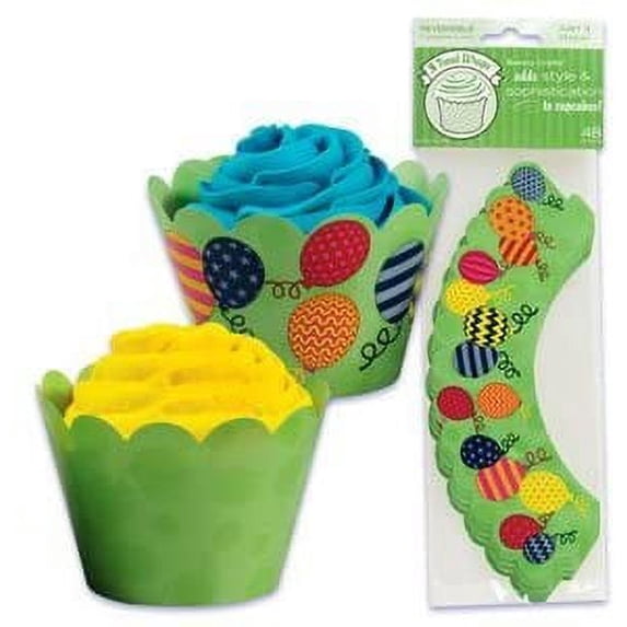 Balloon Reversible Treat Wraps® 12 Count